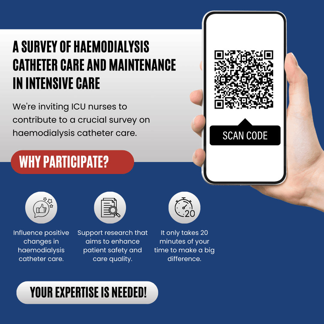 Improving Haemodialysis Catheter Care in ICU: Survey Invitation Improving Haemodialysis Catheter Care in ICU: Survey Invitation